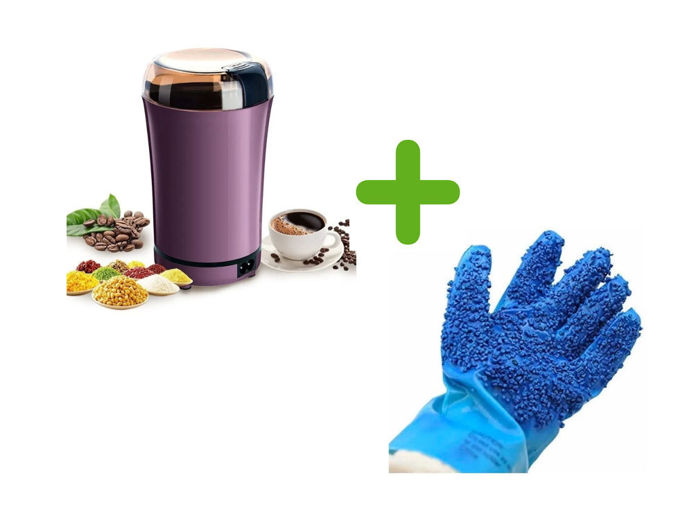 Miniatura 4 de Combo Molino Especias Y Granos + Guante